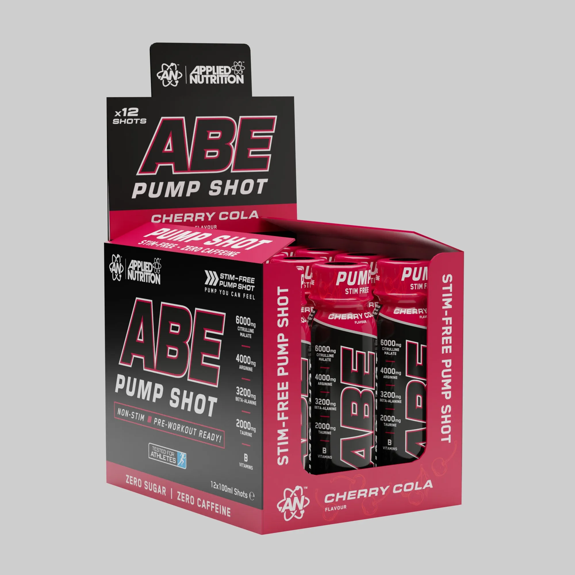 ABE Pump Pre-Workout Shots - Stim Free - Image 5