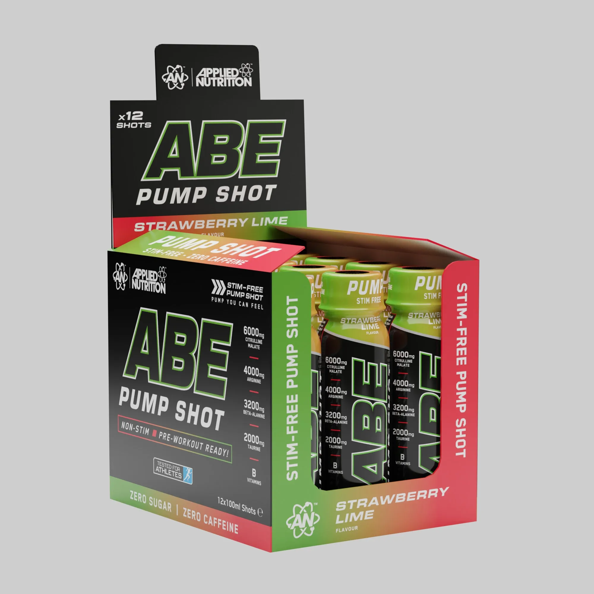 ABE Pump Pre-Workout Shots - Stim Free - Image 6