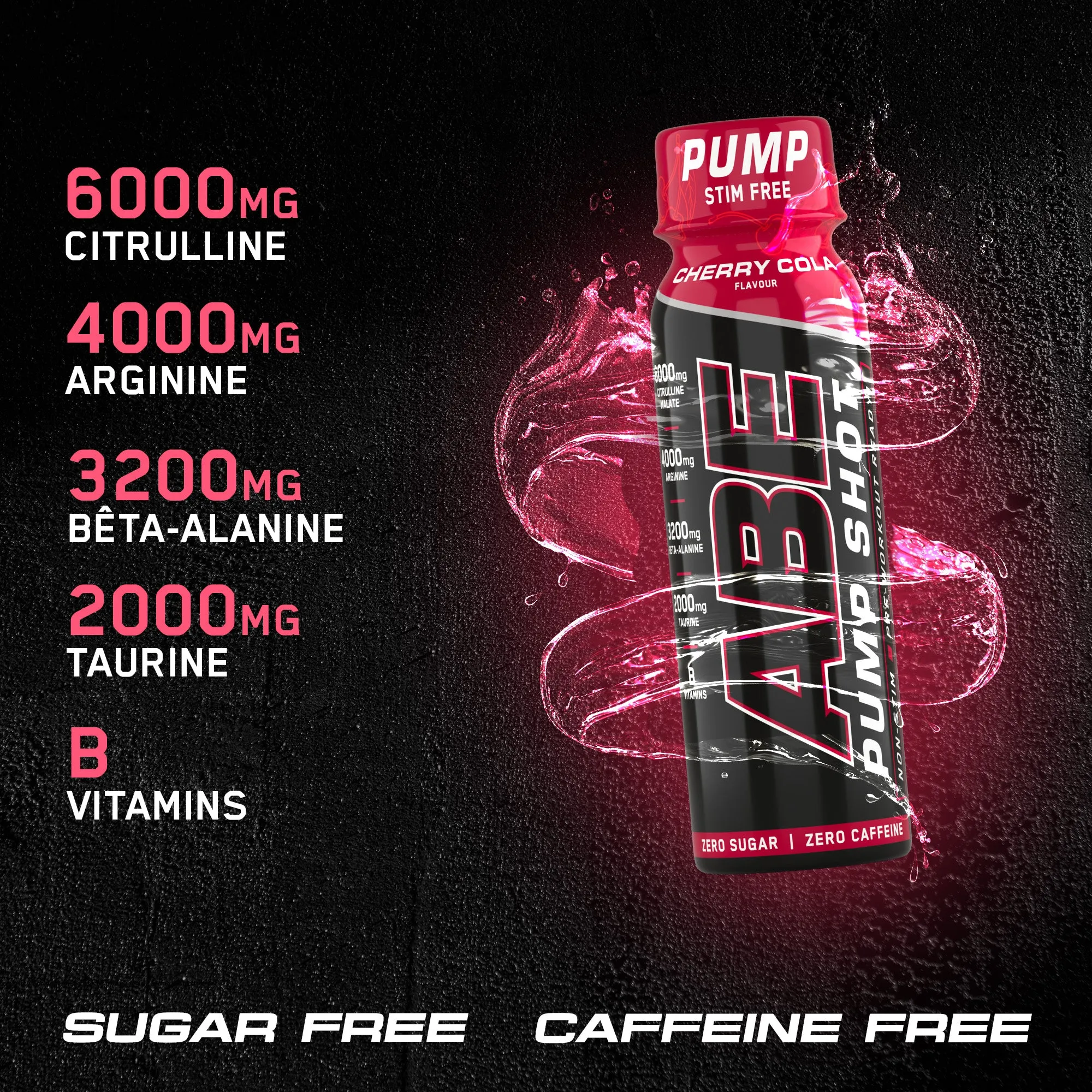 ABE Pump Pre-Workout Shots - Stim Free - Image 7