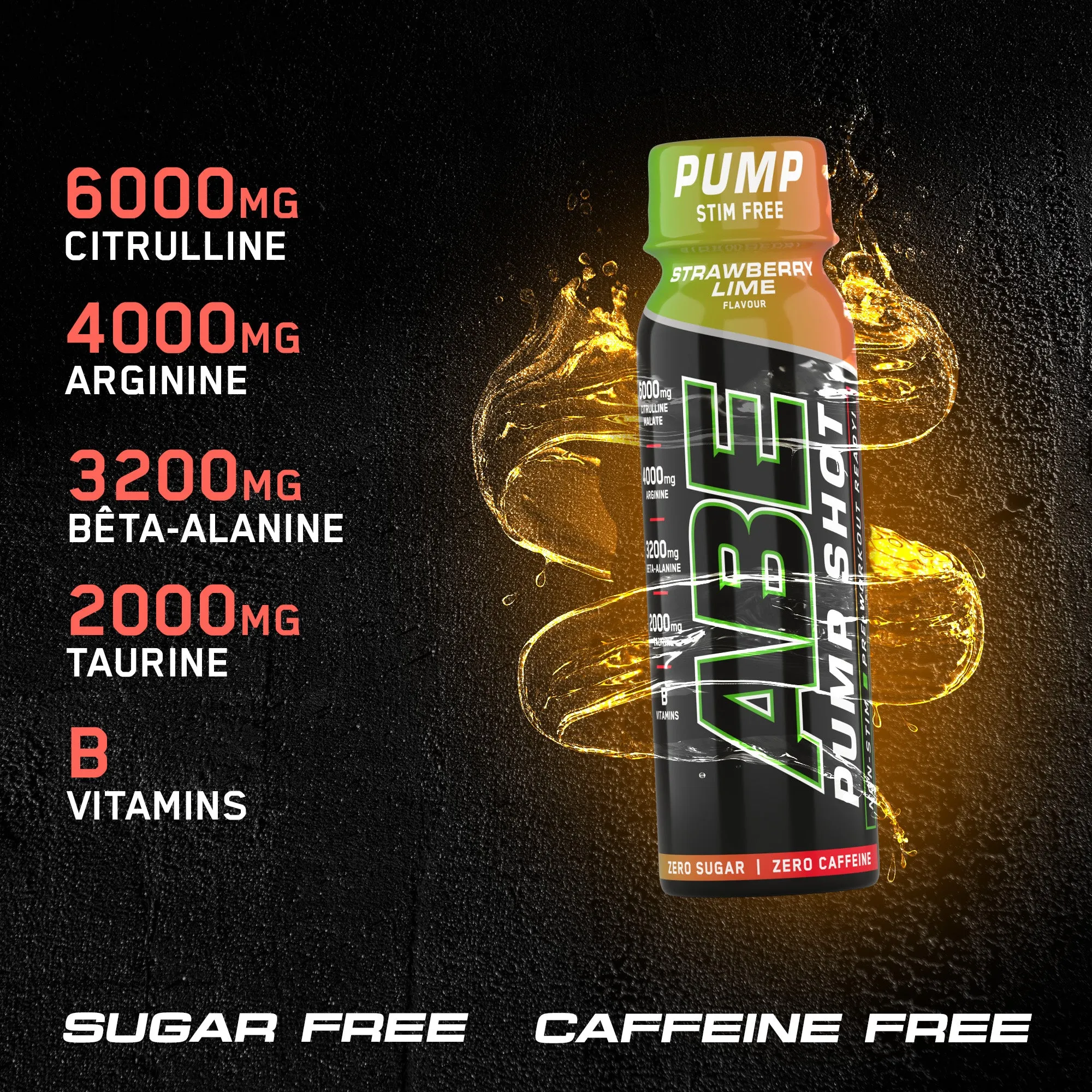 ABE Pump Pre-Workout Shots - Stim Free - Image 9