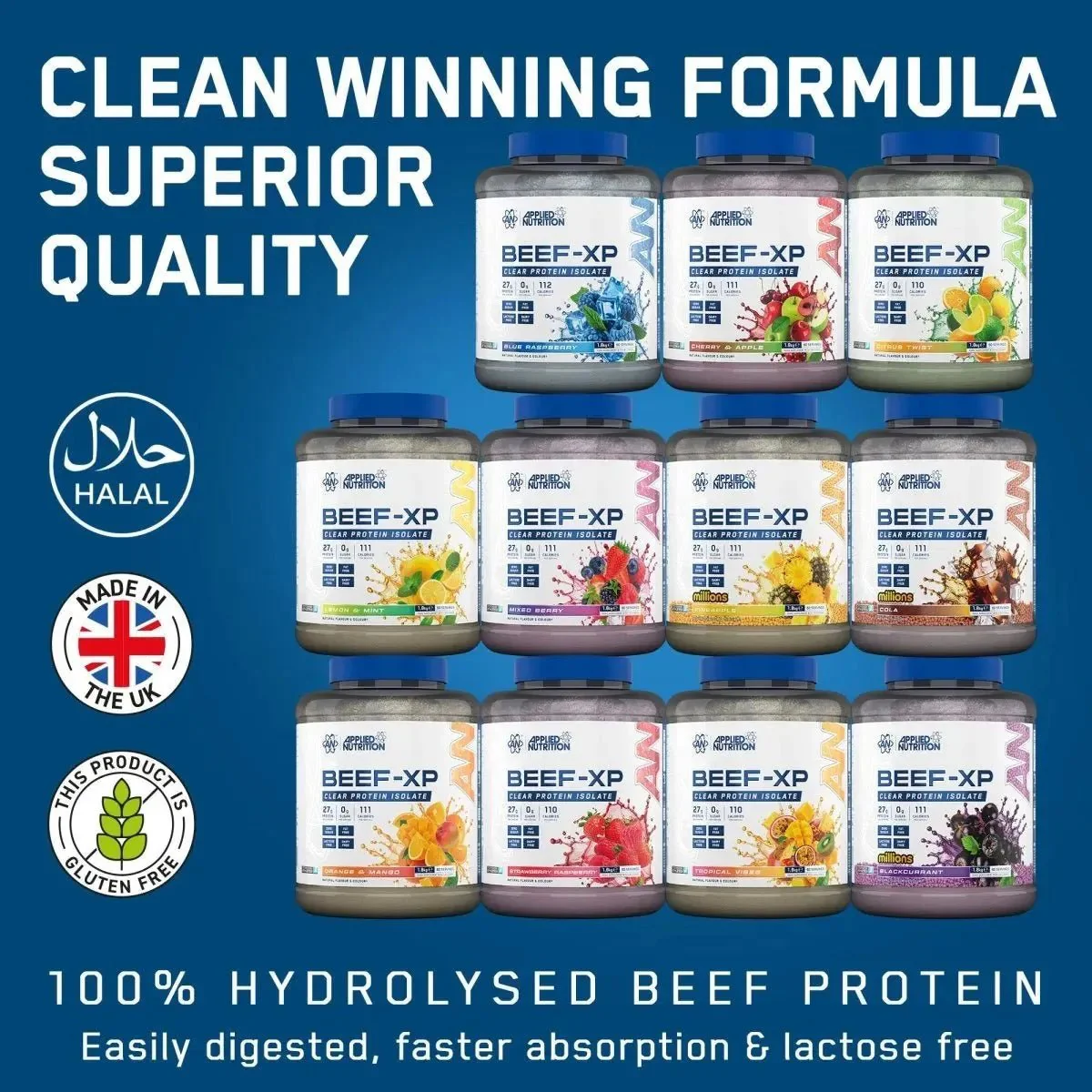 BEEF-XP Clear Beef Protein Isolate - Image 47
