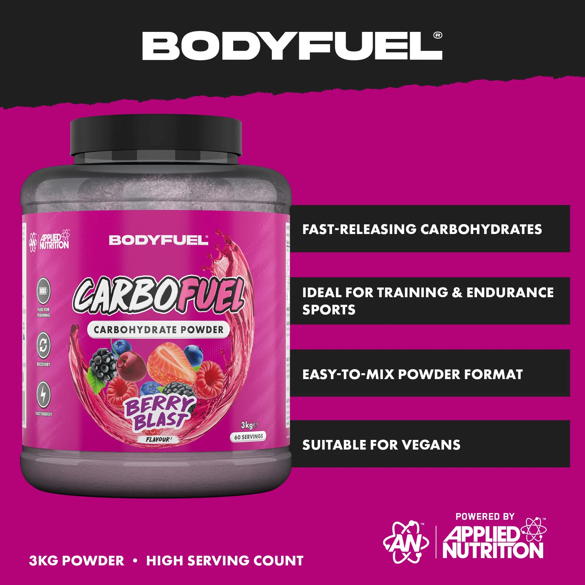 BodyFuel™ CarboFuel - Carbohydrate Powder - Image 7