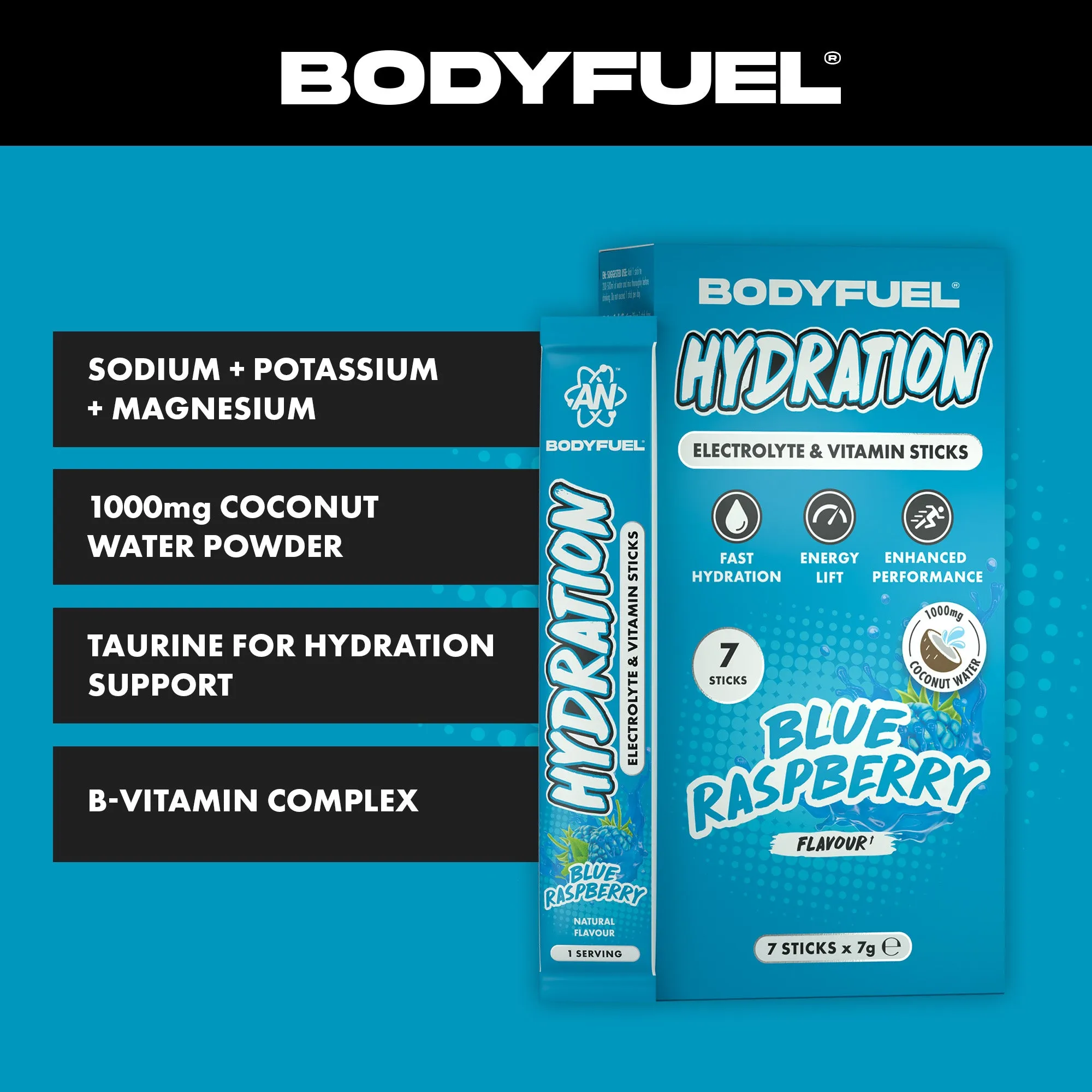 BodyFuel™ Hydration Electrolyte & Vitamin Stick Pack - Image 6