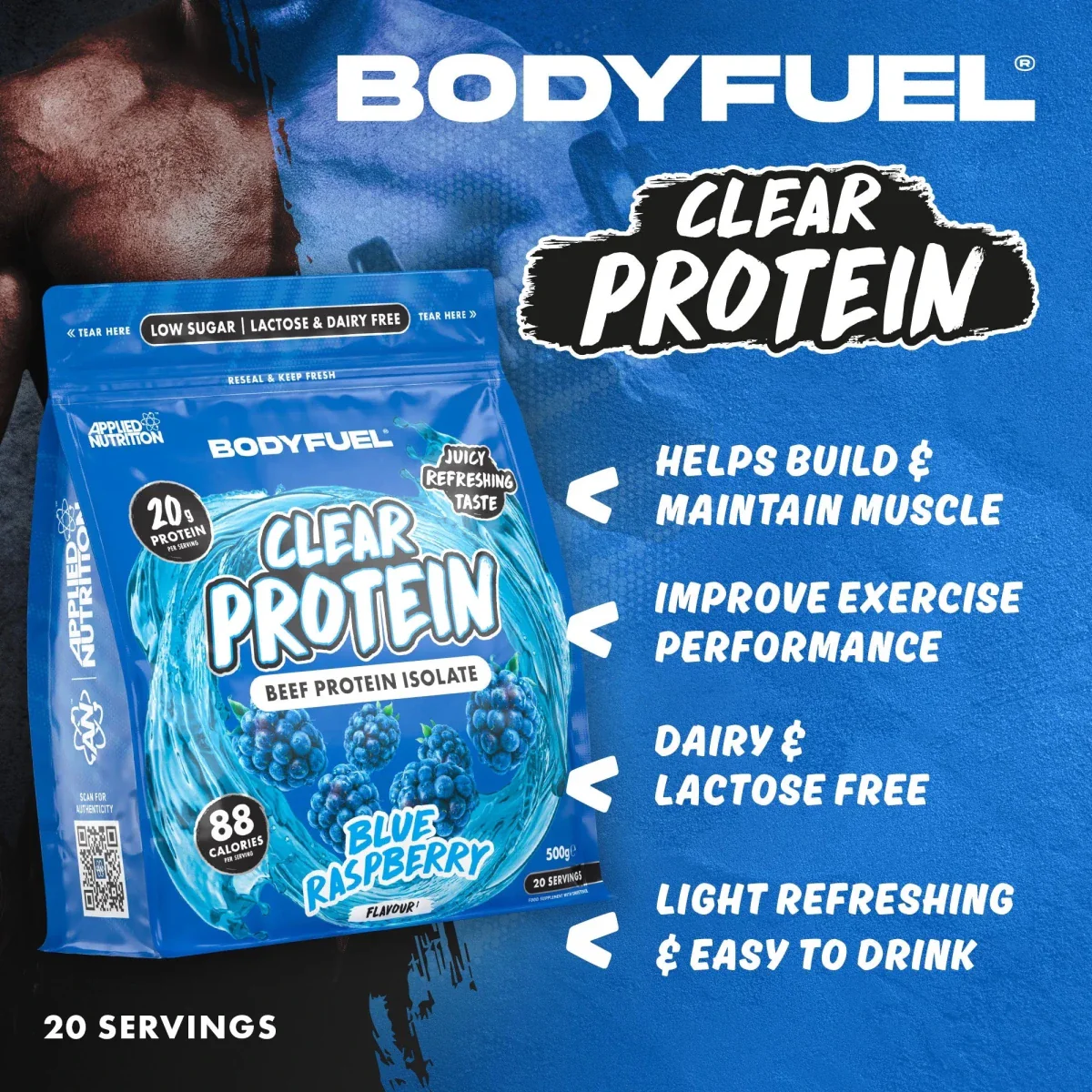 BODYFUEL Clear Beef Protein Isolate - Image 10