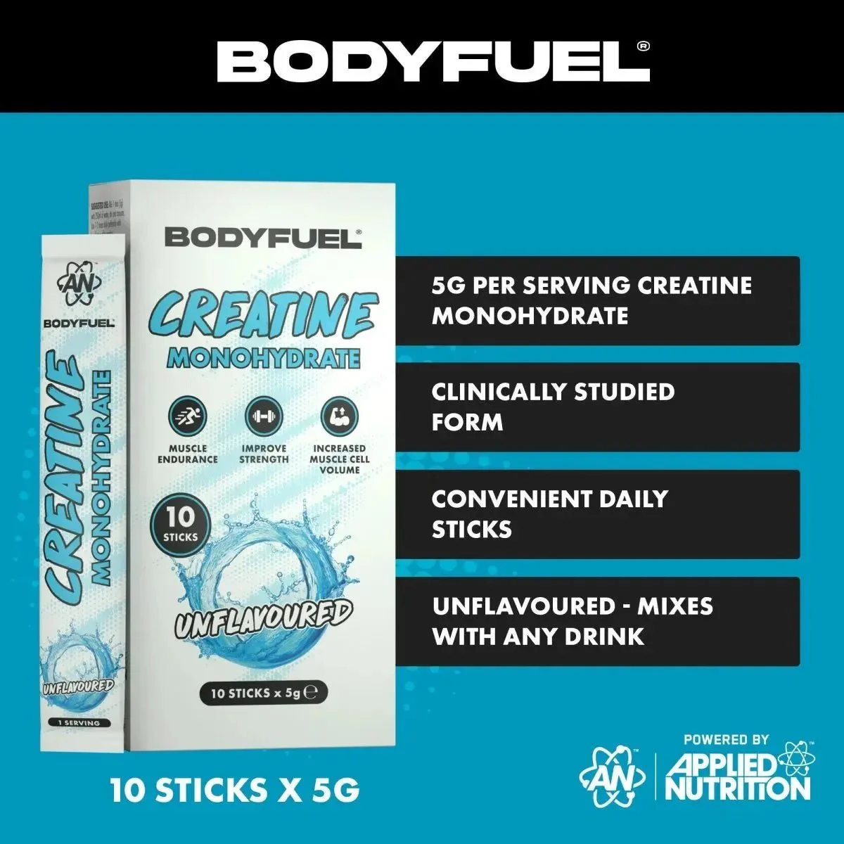BodyFuel™ Creatine Monohydrate Stick Pack - Image 2