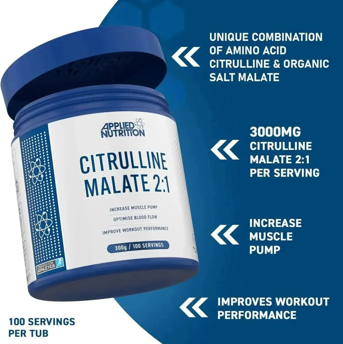 Citrulline Malate 300g - Premium Performance Amino Acid Combo - Image 2