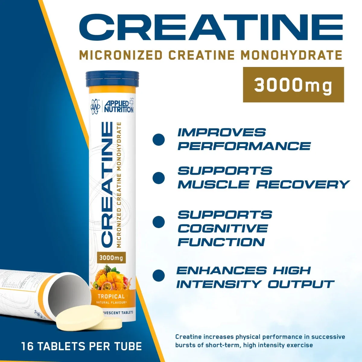 Creatine Monohydrate Effervescent Tablets - Image 10