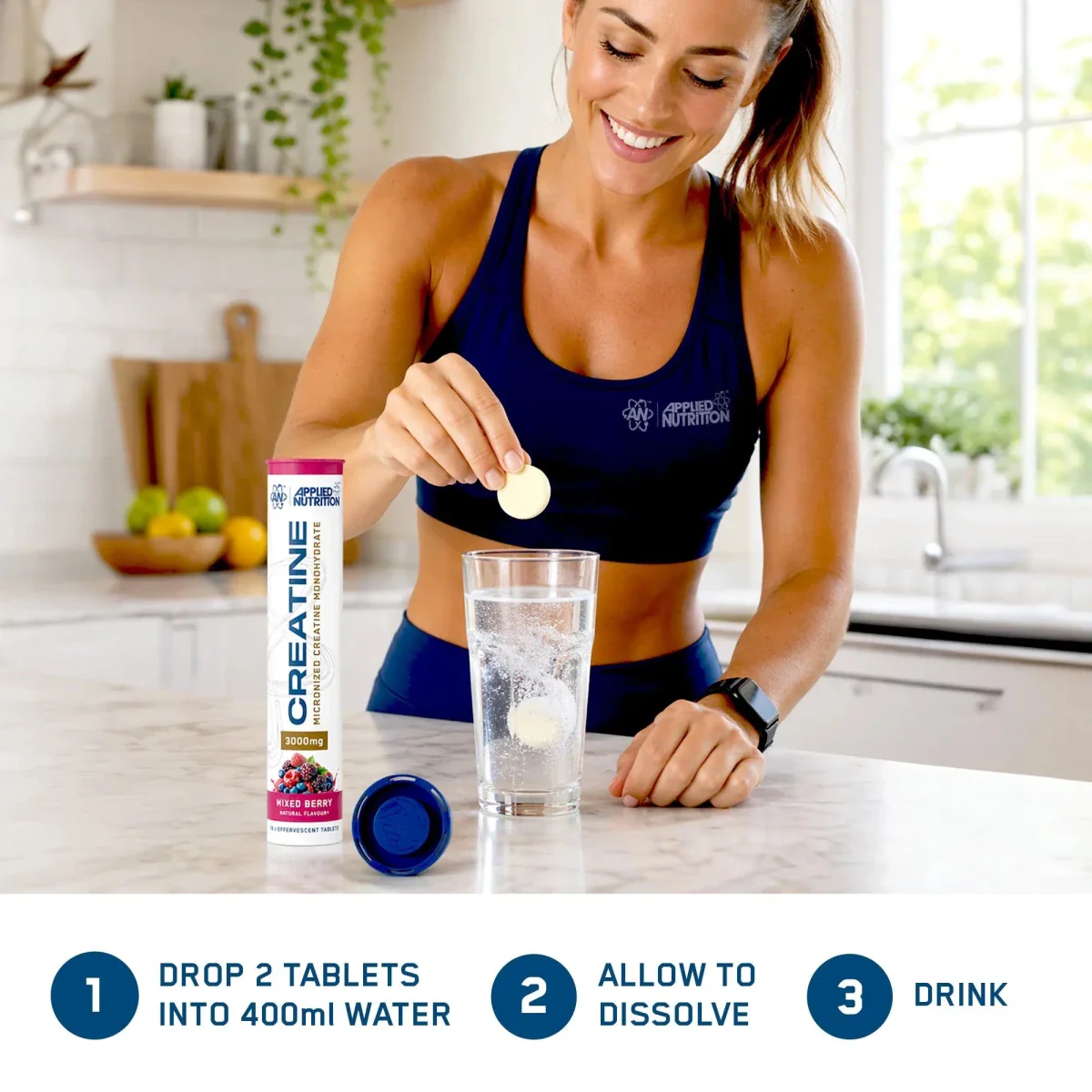 Creatine Monohydrate Effervescent Tablets - Image 11
