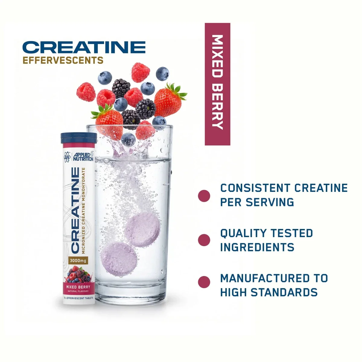 Creatine Monohydrate Effervescent Tablets - Image 7