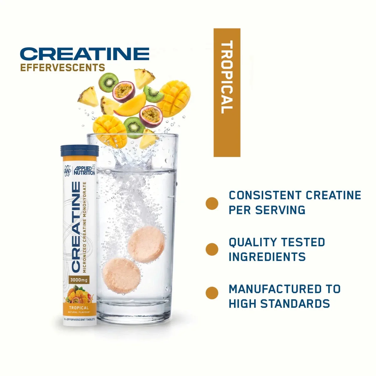 Creatine Monohydrate Effervescent Tablets - Image 8
