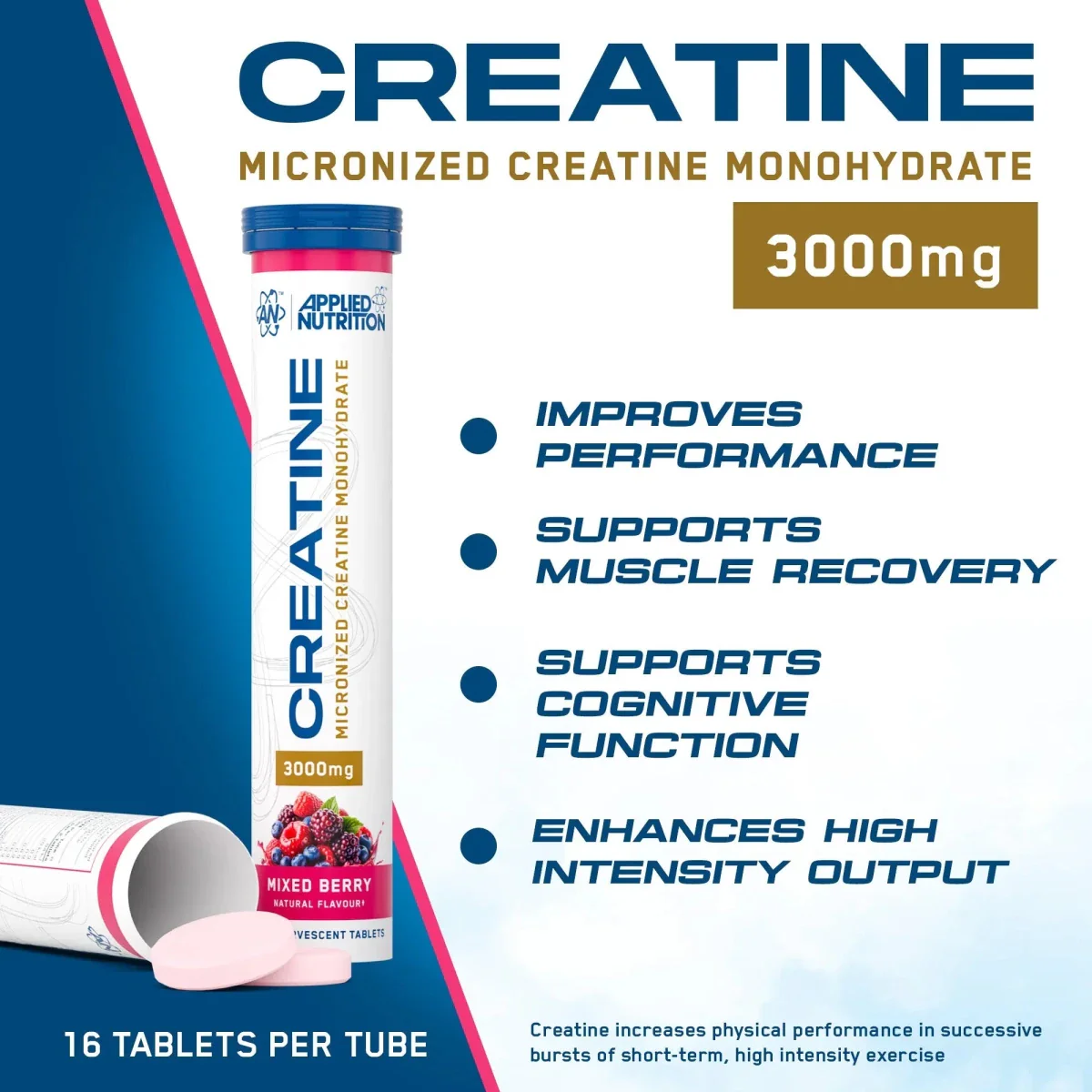 Creatine Monohydrate Effervescent Tablets - Image 9