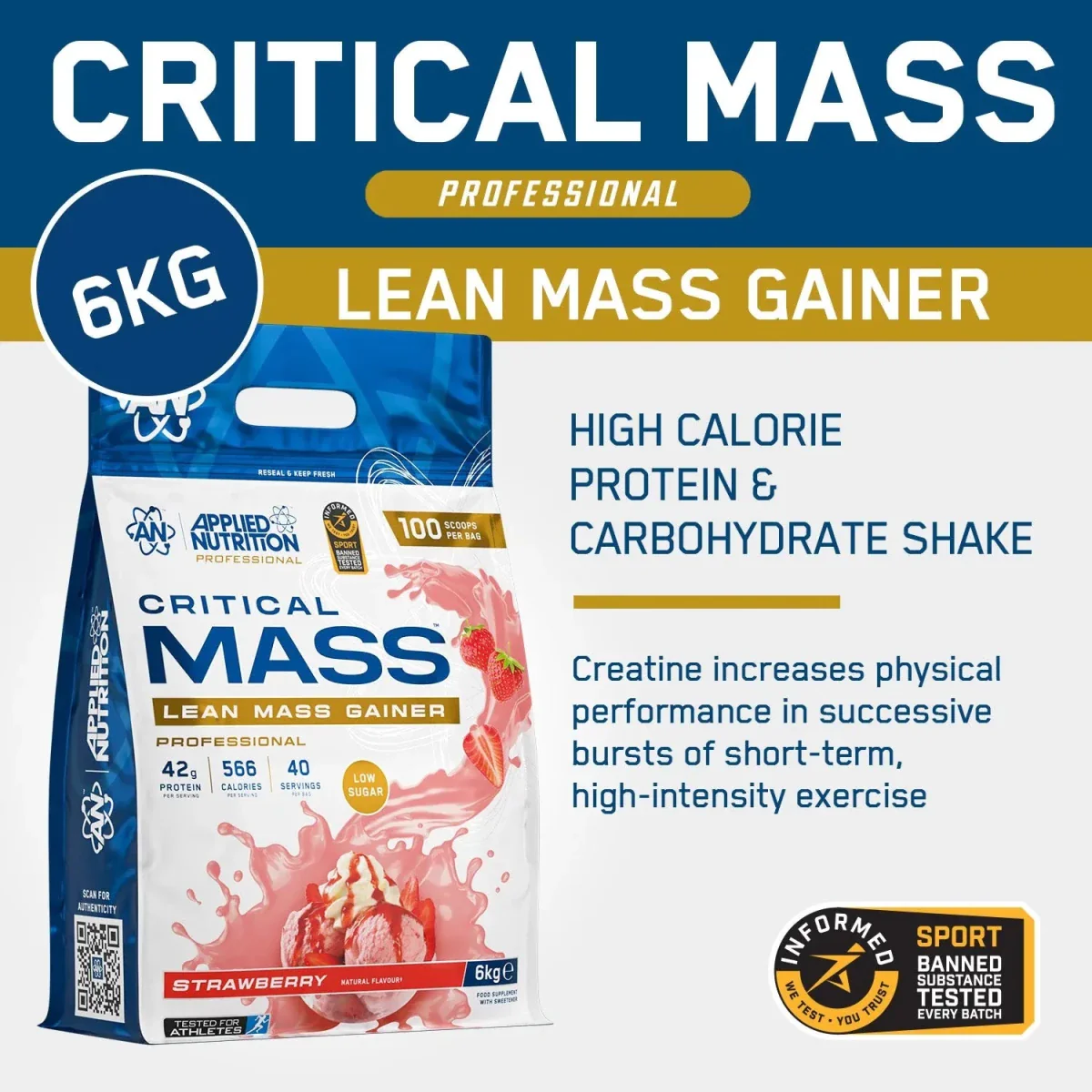 Critical Mass Professional - Lean Mass Gainer - Image 15