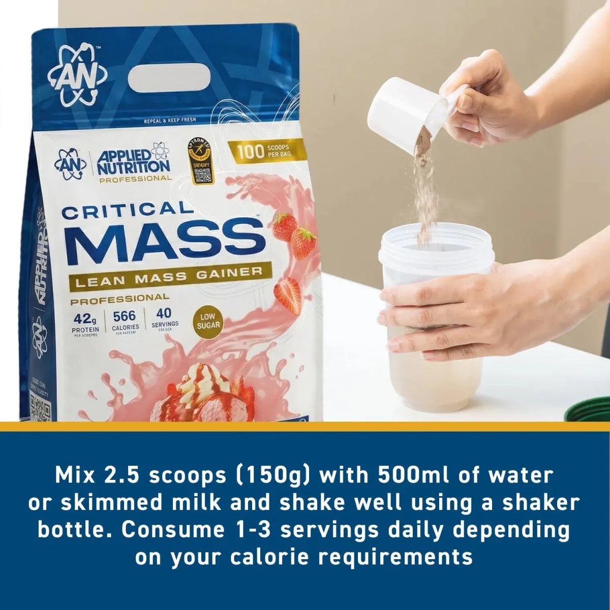 Critical Mass Professional - Lean Mass Gainer - Image 18