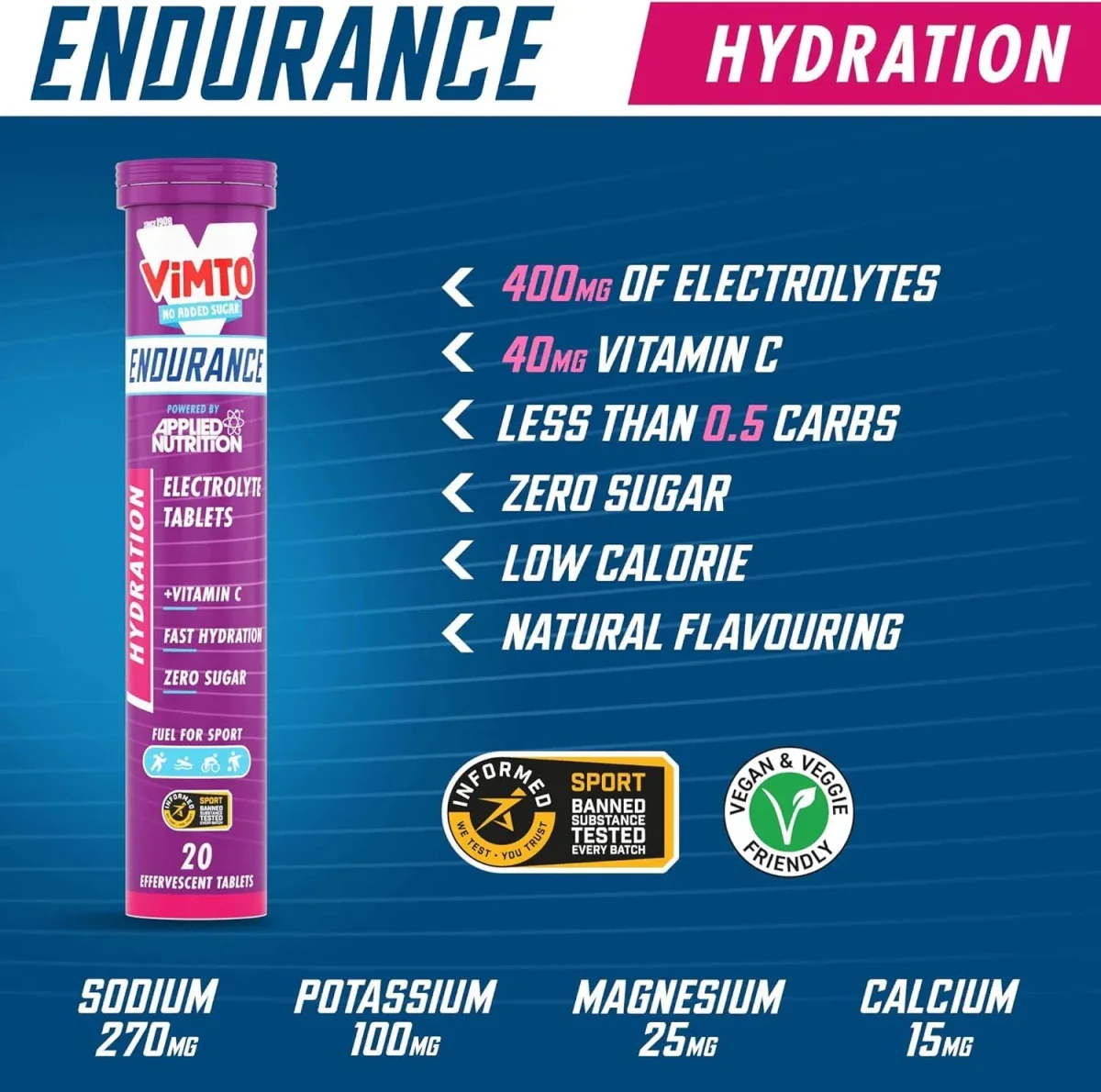 Endurance Hydration Electrolyte Tablets - Image 11