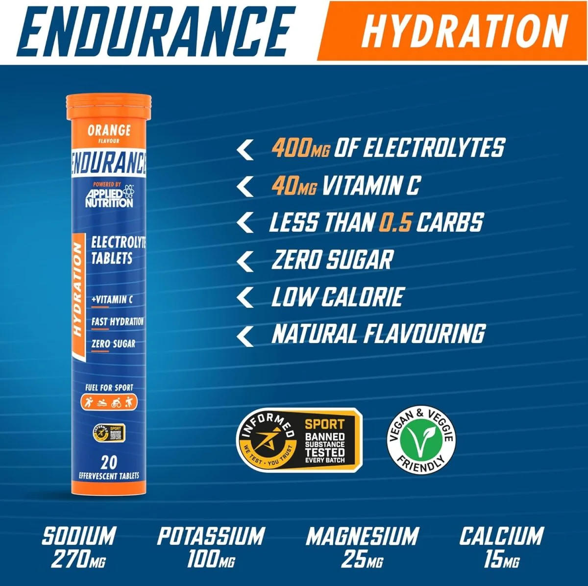 Endurance Hydration Electrolyte Tablets - Image 17