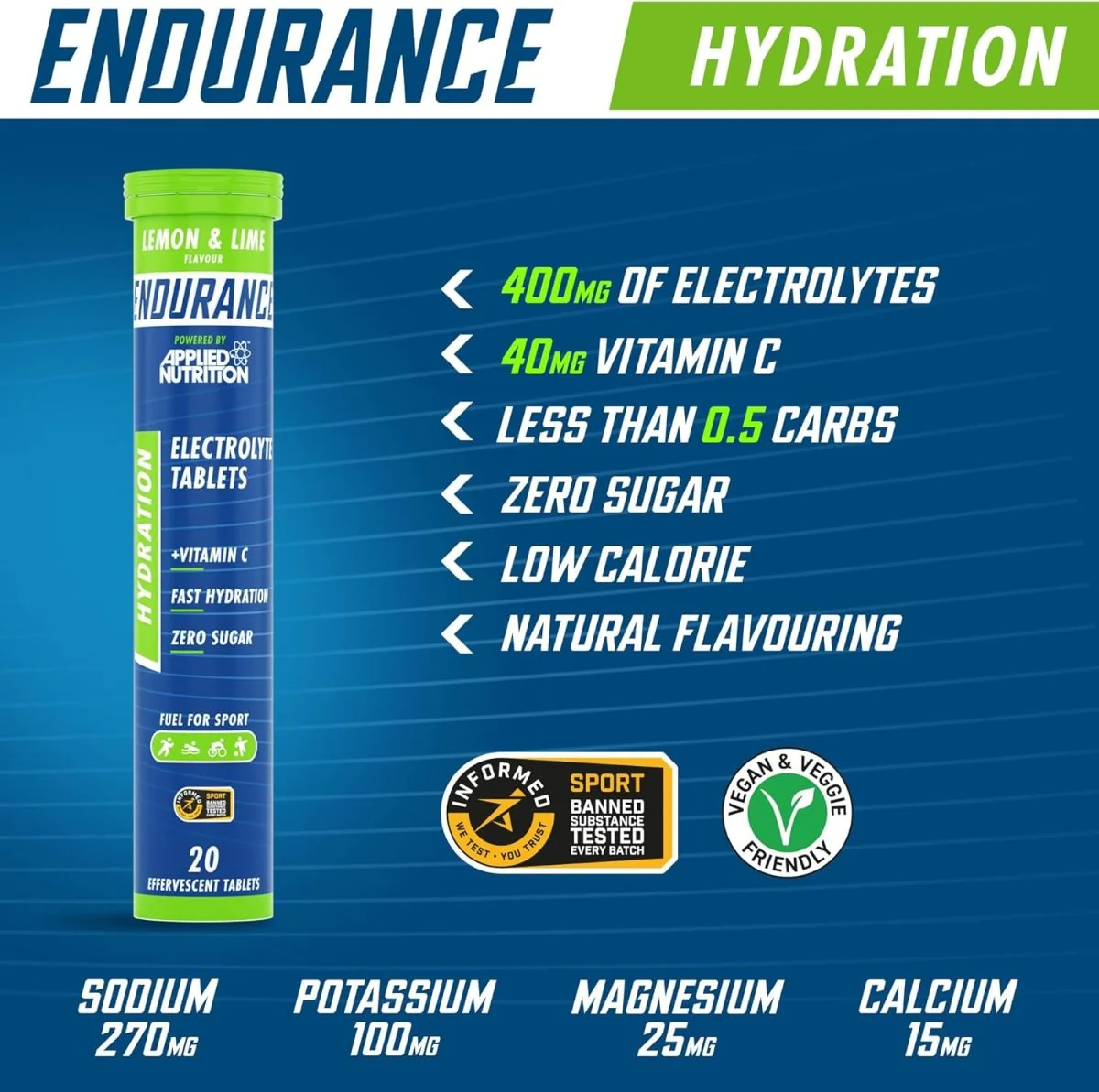 Endurance Hydration Electrolyte Tablets - Image 18