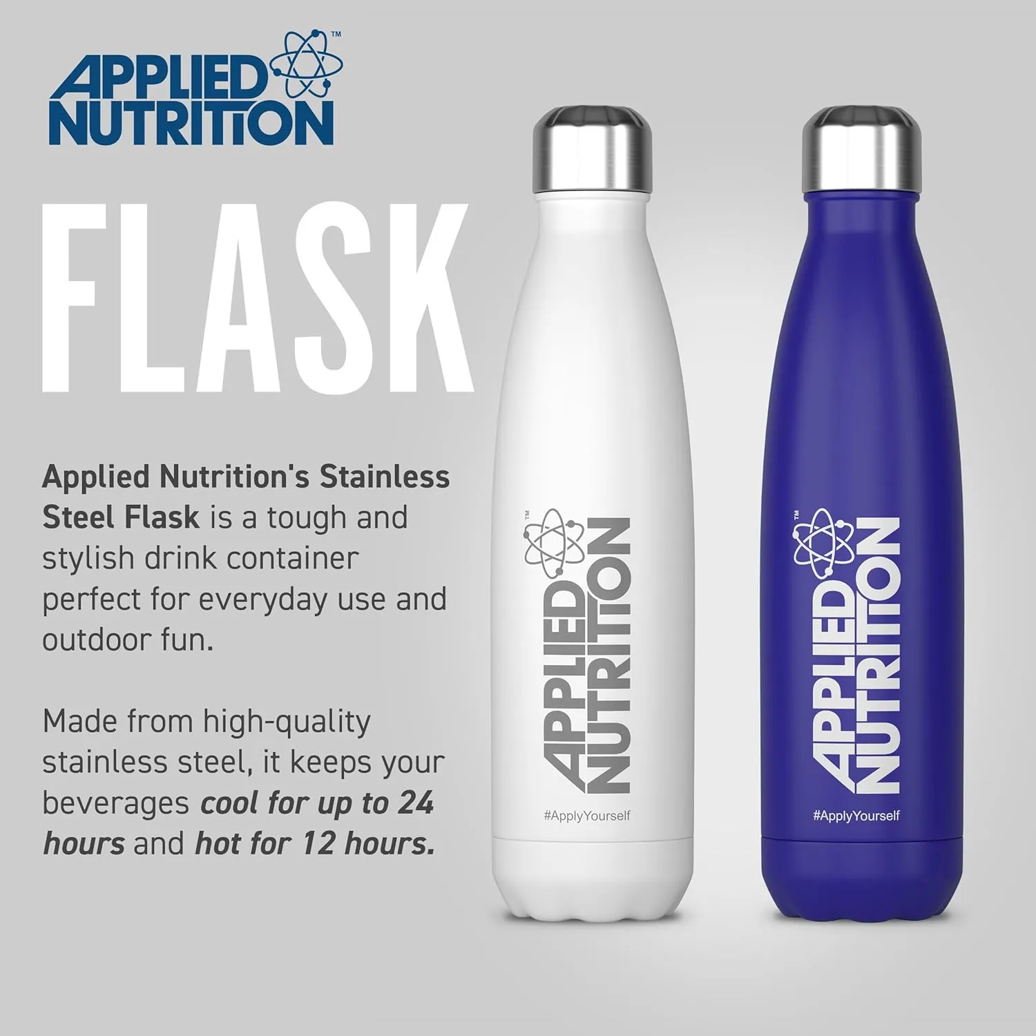 AN Stainless Steel Flask - Image 3