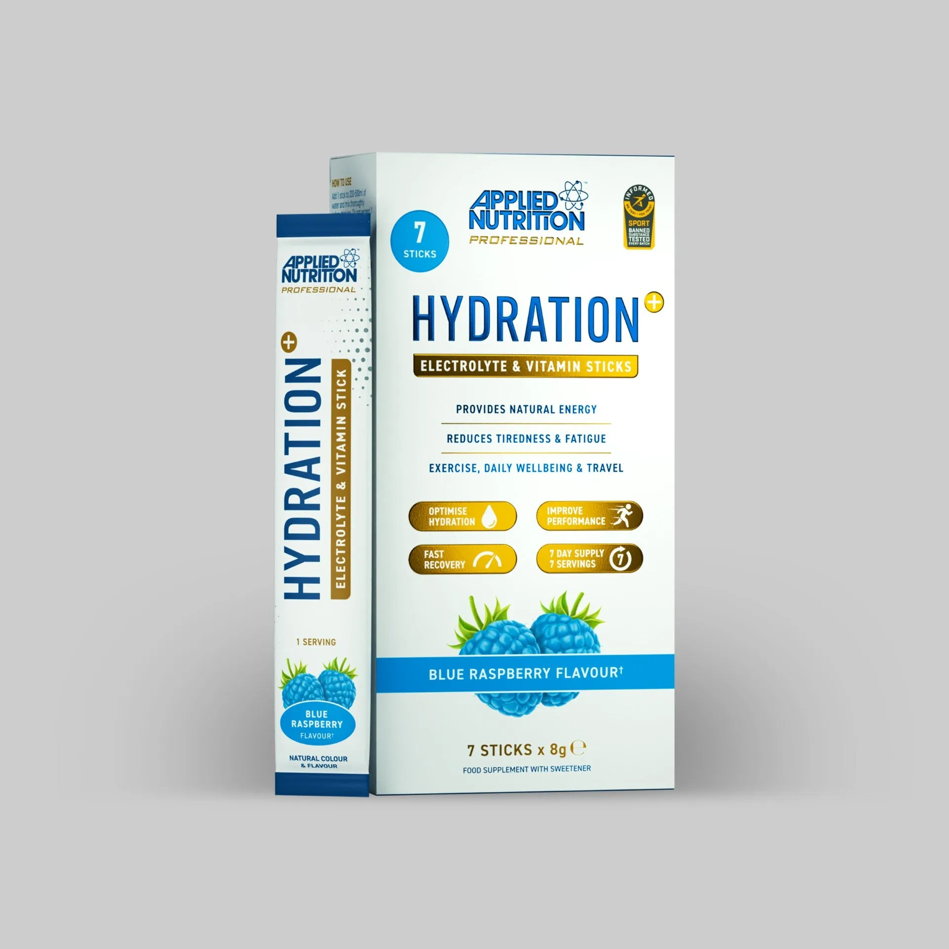 Hydration+ Electrolyte & Vitamin Powder Stick Pack - Image 11