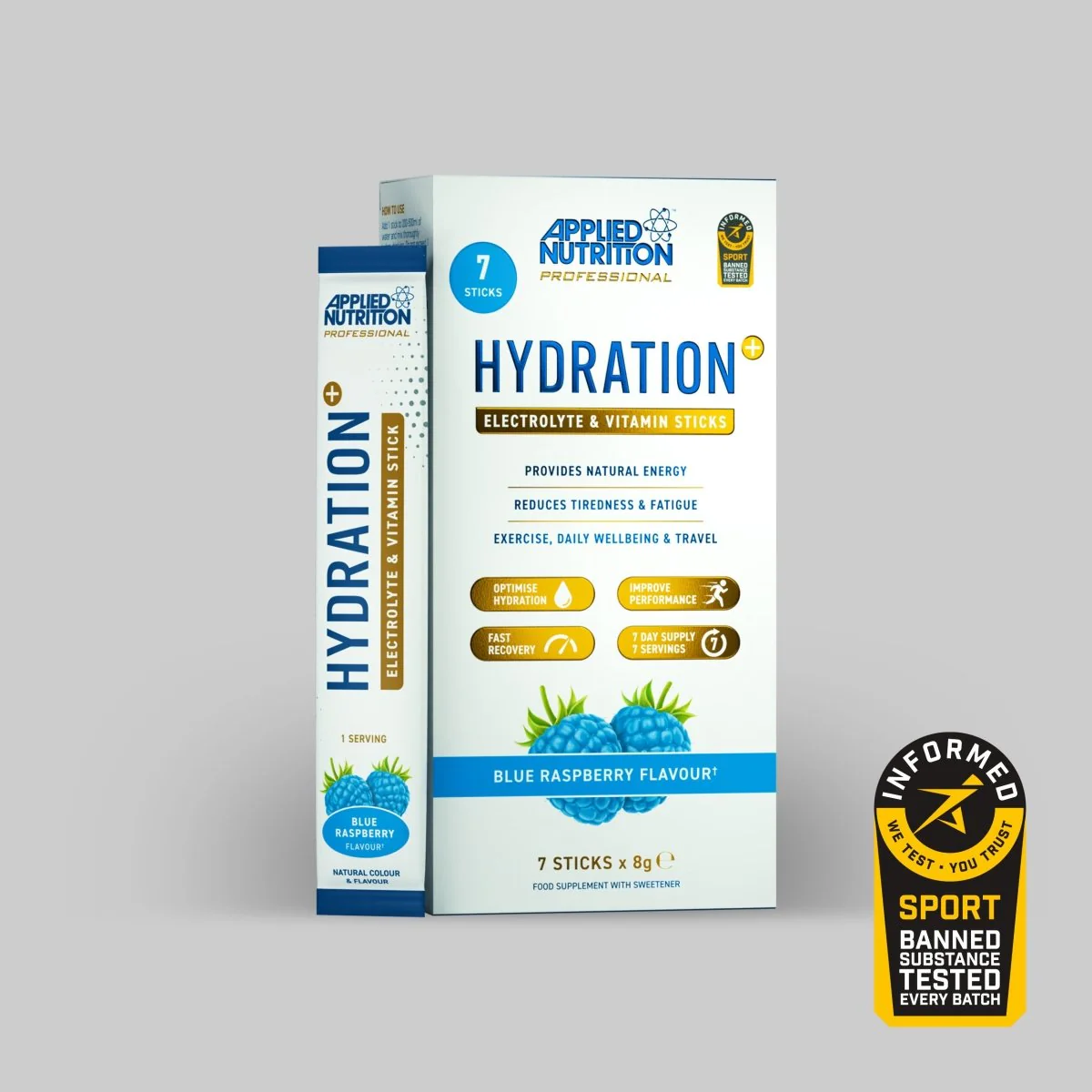 Hydration+ Electrolyte & Vitamin Powder Stick Pack - Image 3