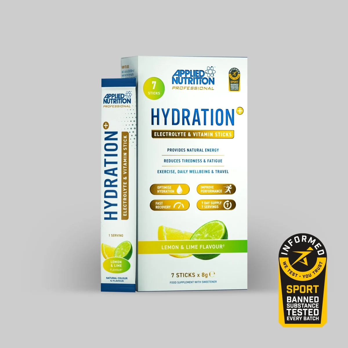 Hydration+ Electrolyte & Vitamin Powder Stick Pack - Image 4