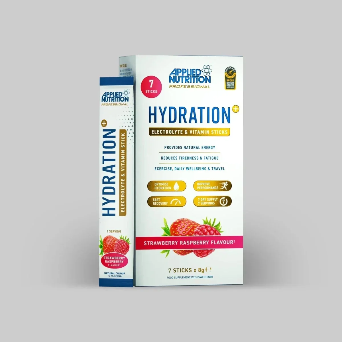 Hydration+ Electrolyte & Vitamin Powder Stick Pack - Image 9