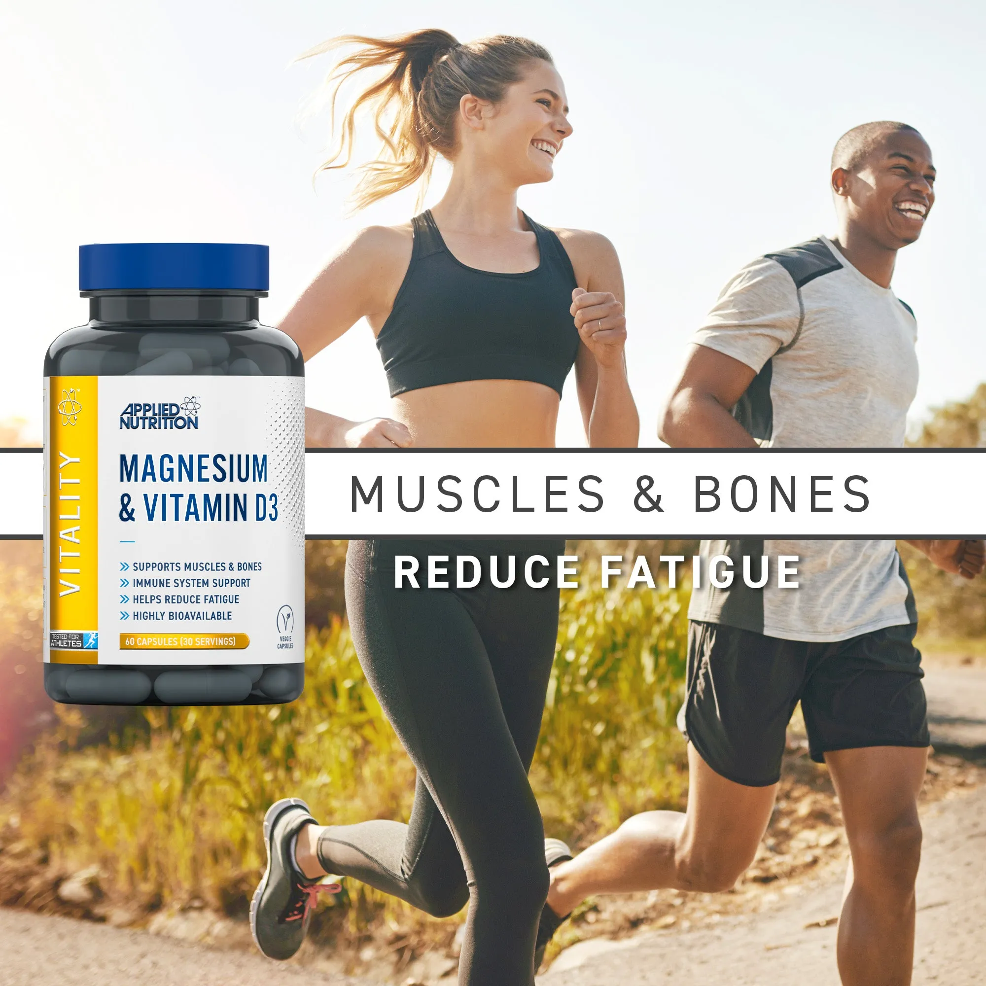 Magnesium & Vitamin D3 Capsules - Image 3
