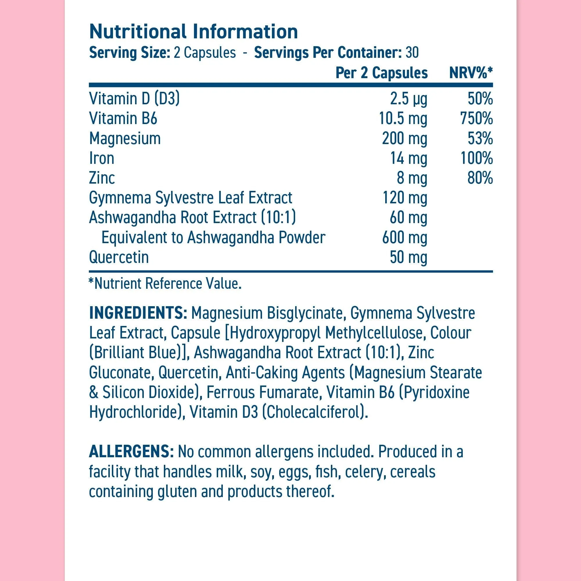 Menopause Complex Capsules (60 Capsules) - Image 6