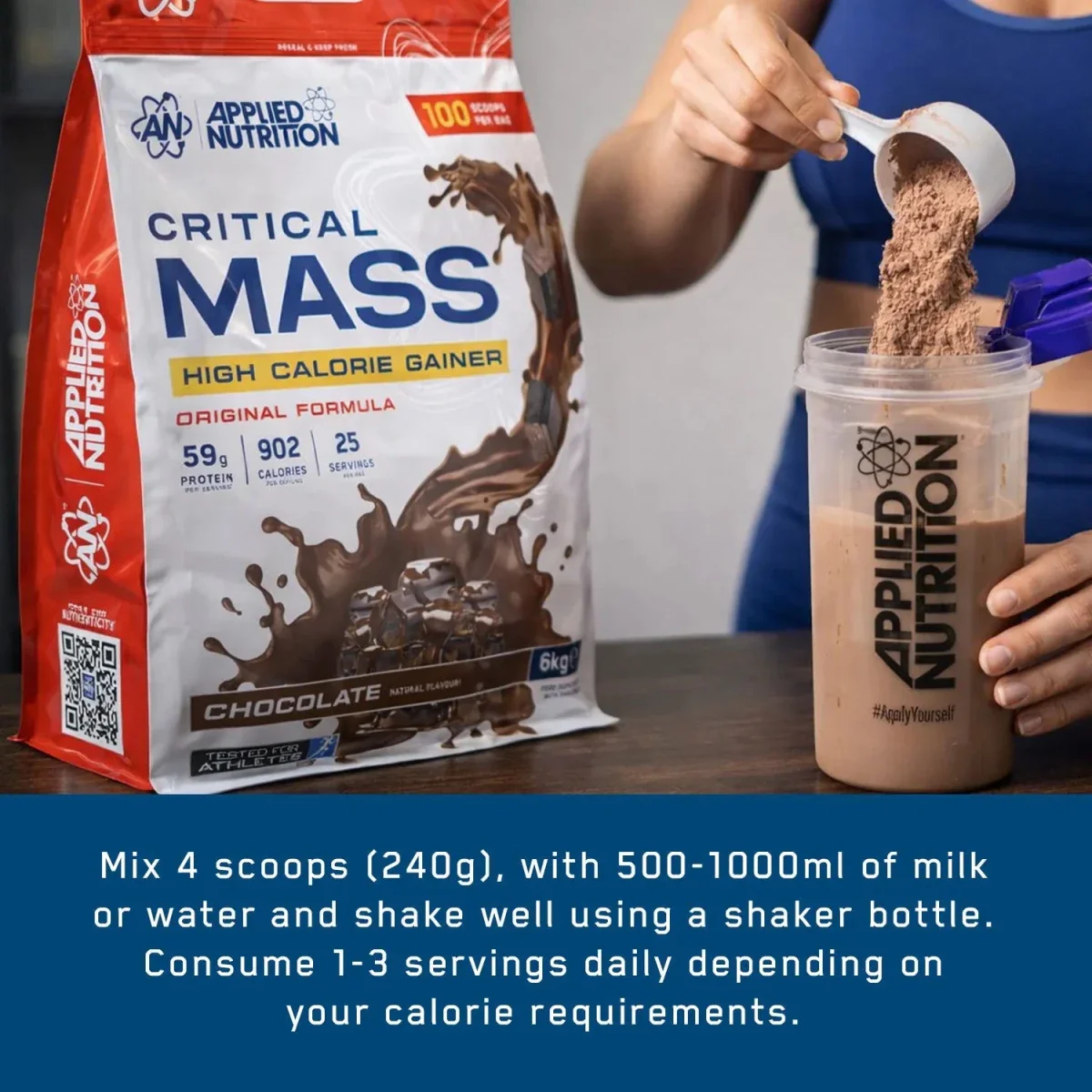 Critical Mass Original 6kg High Calorie Gainer - Image 11