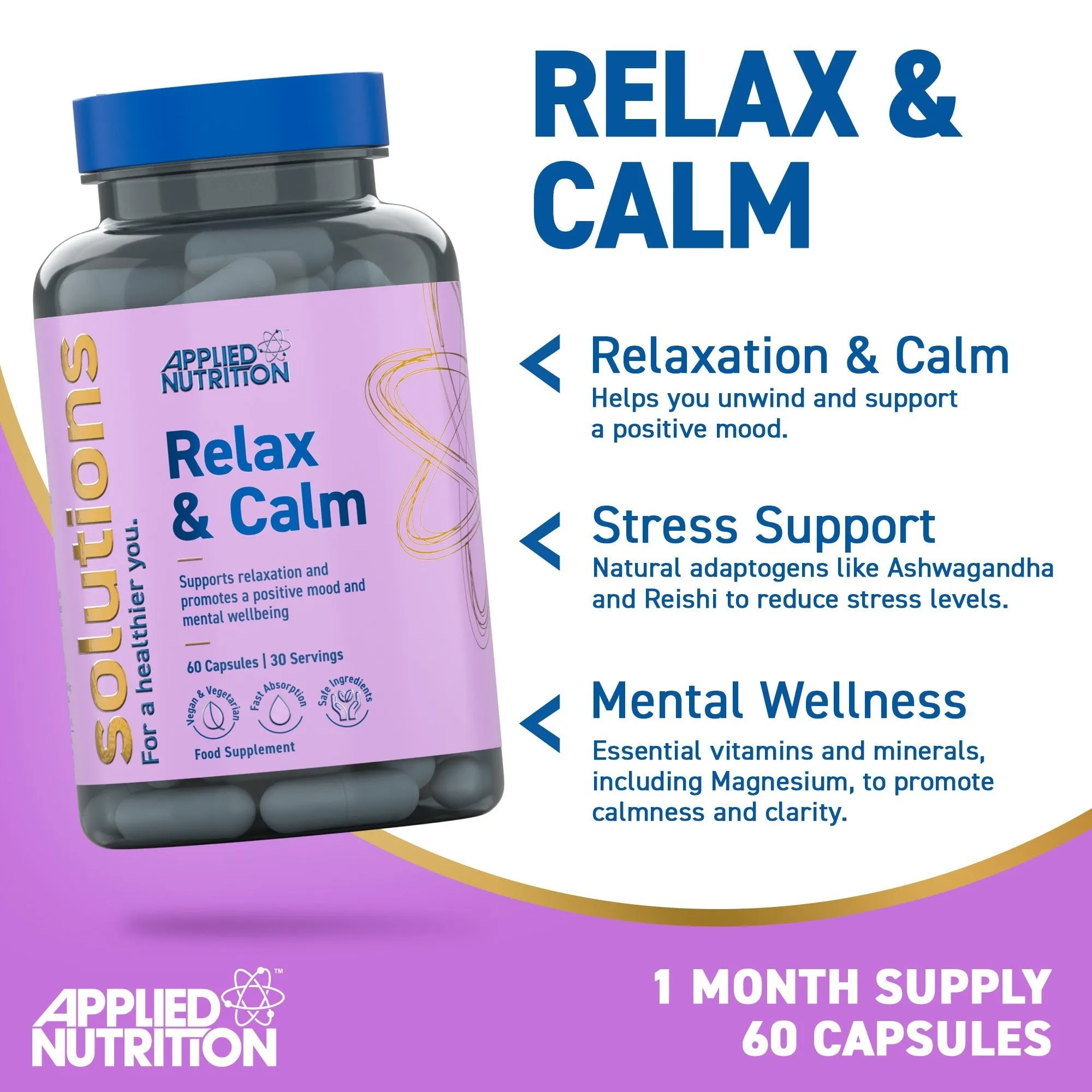 Relax & Calm Capsules (60 Capsules) - Image 2