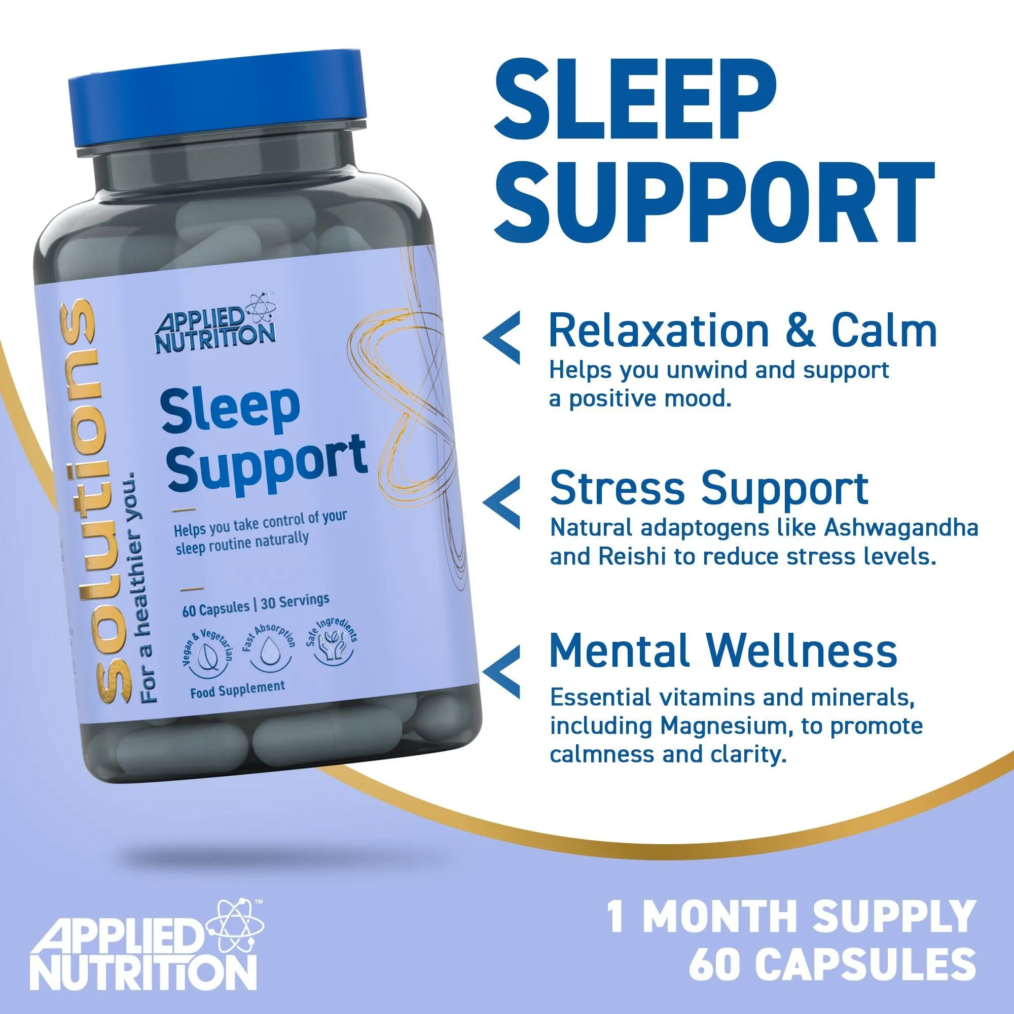 Sleep Support Capsules (60 Capsules) - Image 2