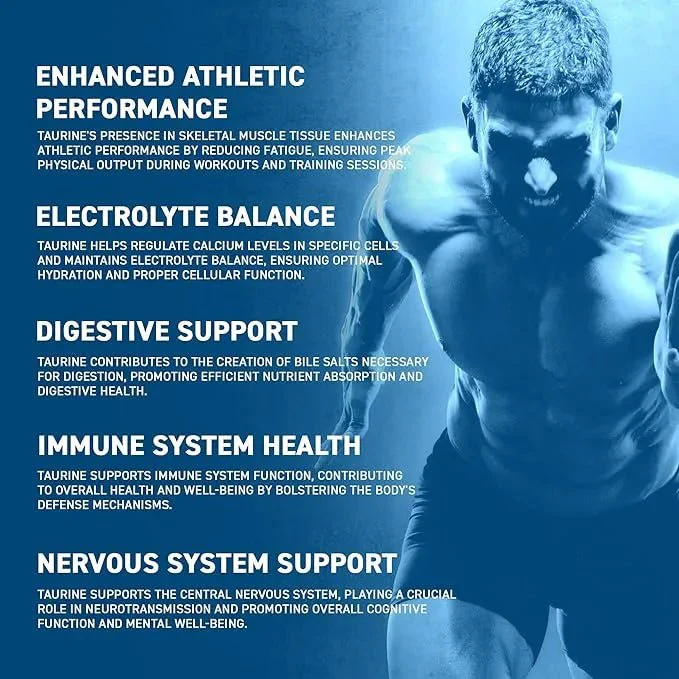 Taurine Supplement 200g - Premium Performance Amino Acid - Image 3
