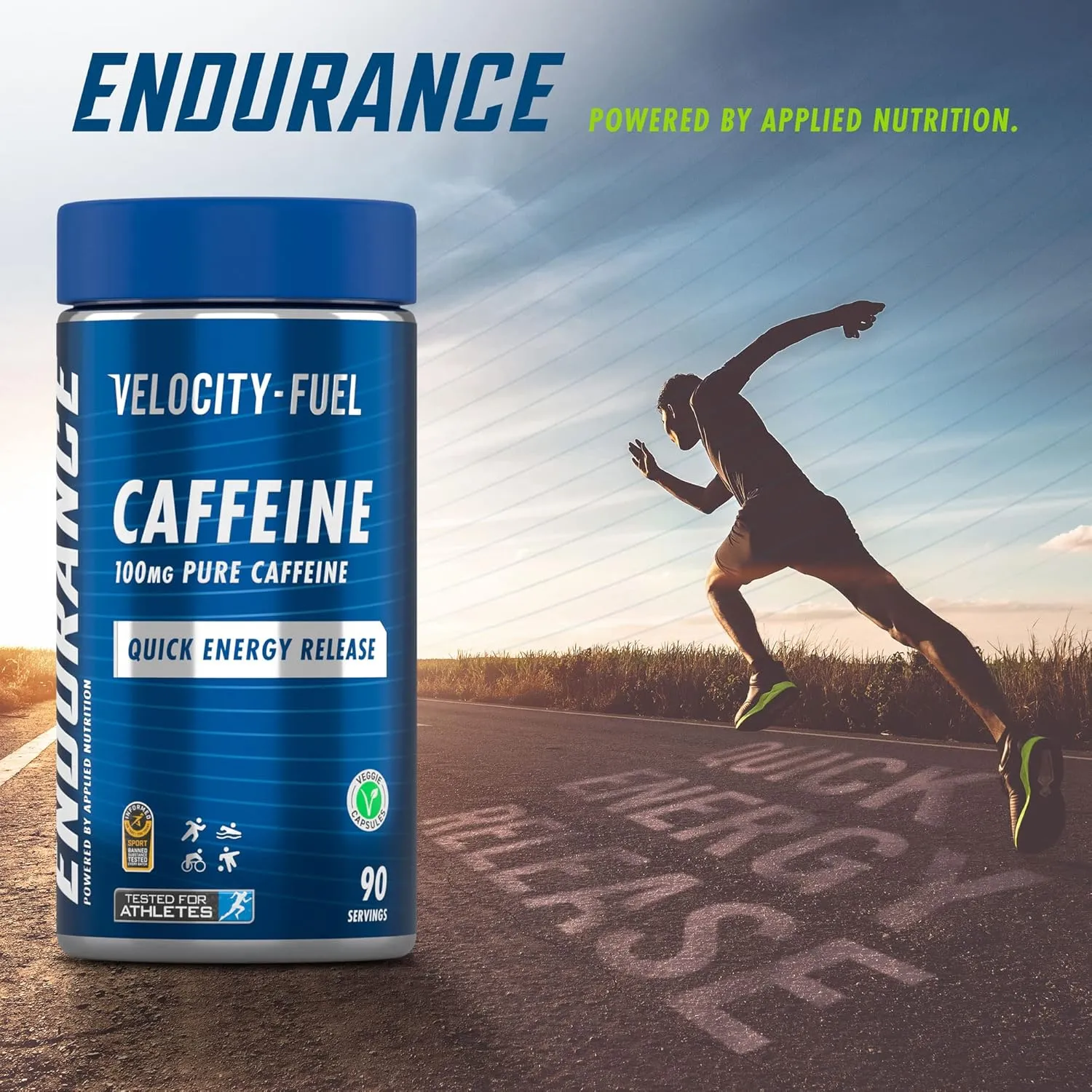 Endurance Caffeine Capsules 100mg - Image 5
