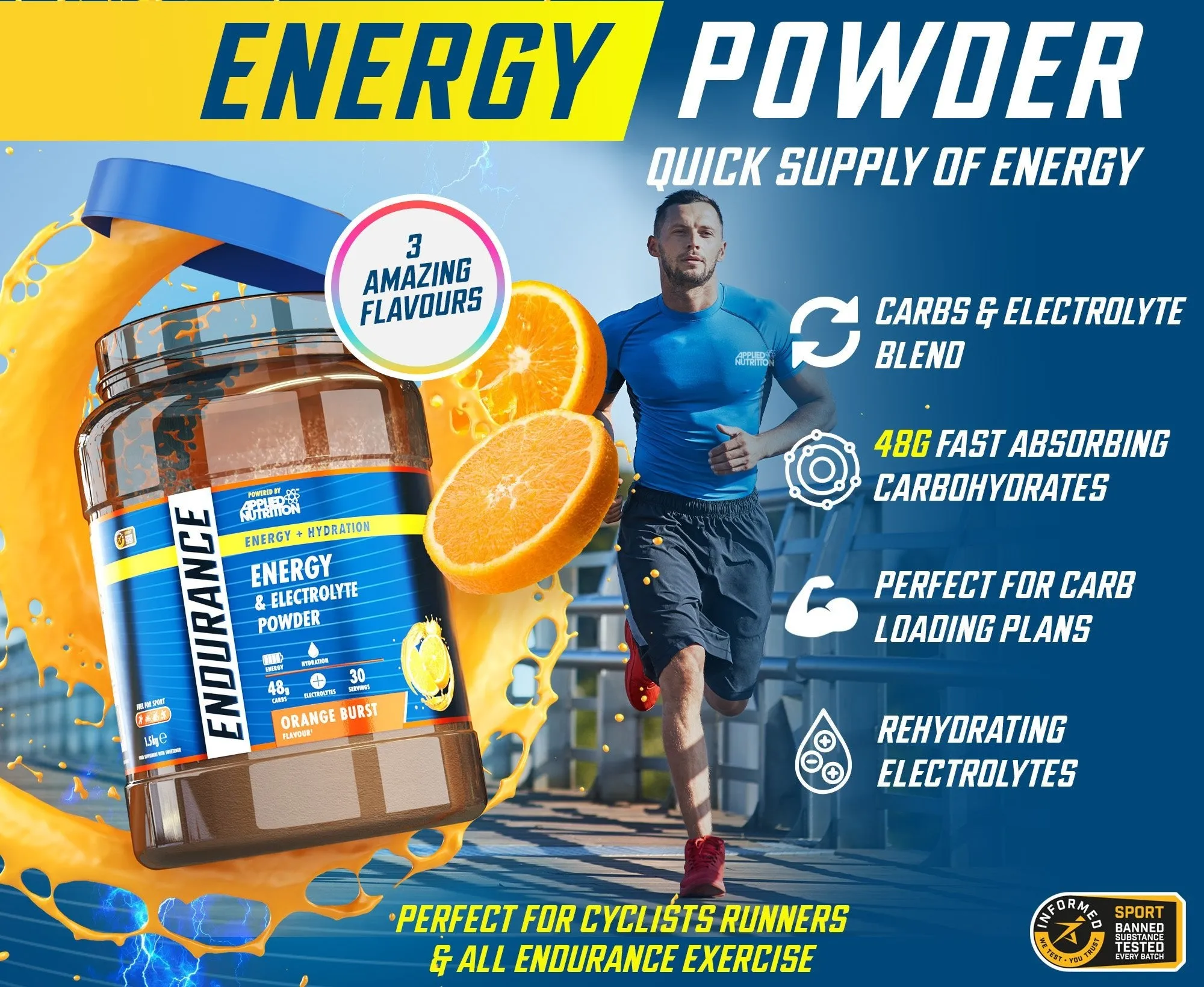 Endurance Carb & Electrolyte Sample Sachets - Energy - Image 2