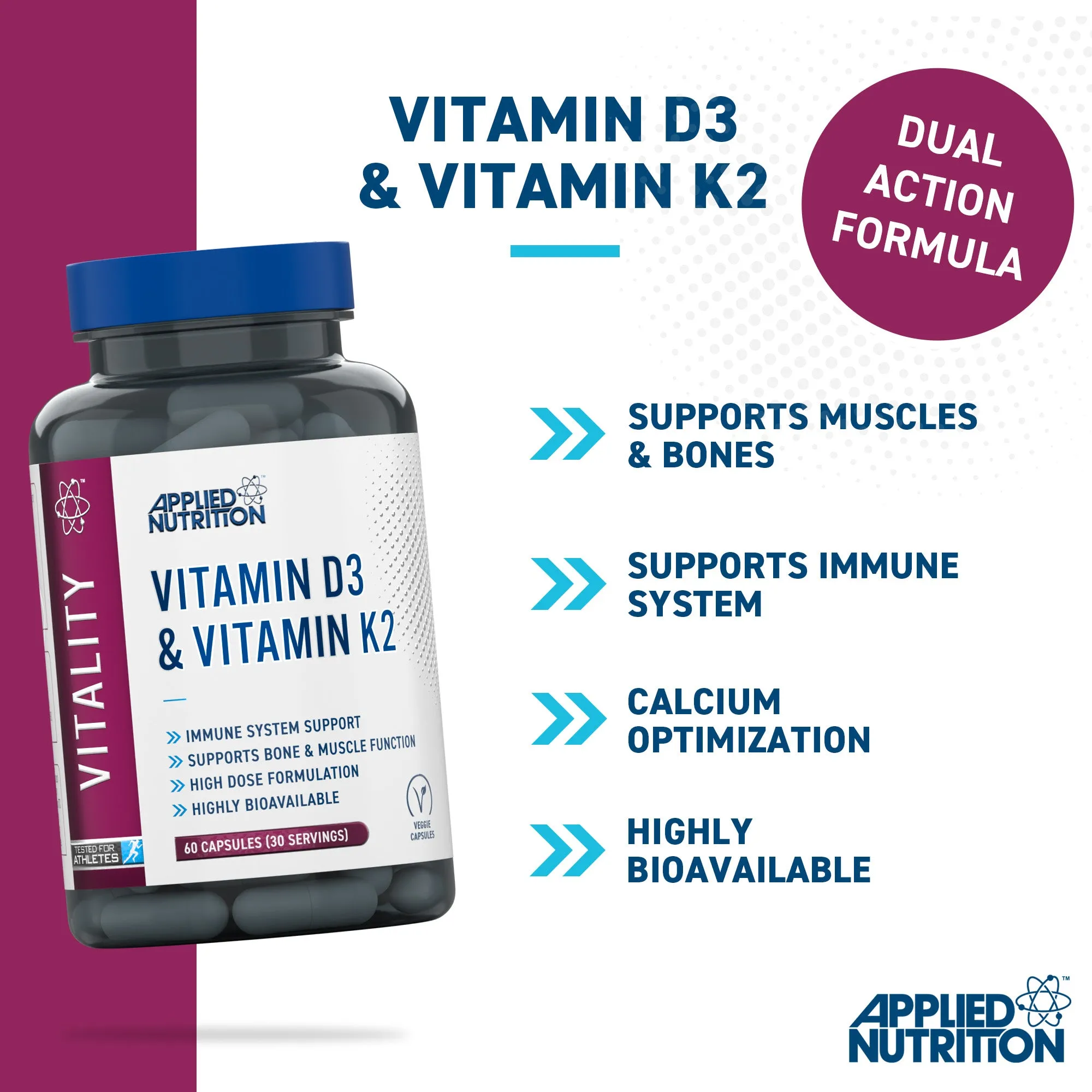 Vitamin D3 & K2 - Image 2
